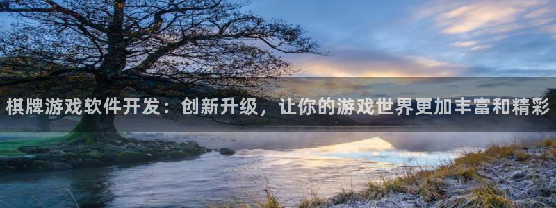 沐鸣2代理求27337：棋牌游戏软件开发：创新升级，让你的游戏世界更加丰富和精彩
